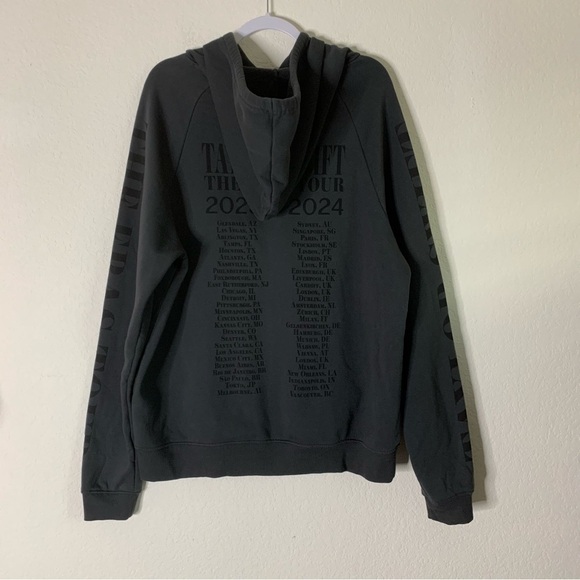 Taylor swift Womens gray the eras tour concert hoodie M - Picture 6 of 8